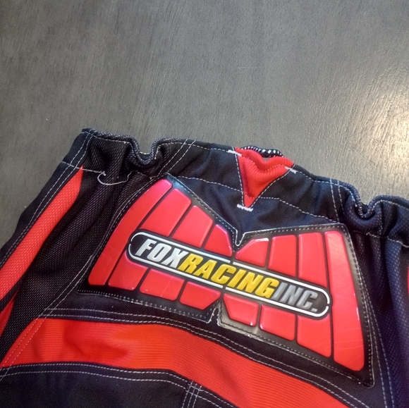 Vintage Fox Honda Racing 180 Pants Mens Size 28 Red/White/Yellow/Black - Picture 10 of 11